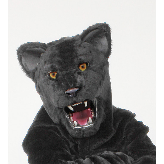 Power Real Cat Panther Mascot Costume 700 Power Real Cat Panther Mascot Costume 700