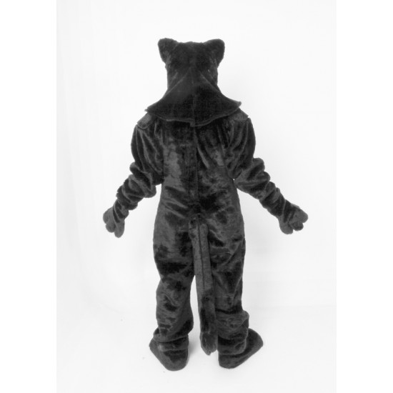 Power Real Cat Panther Mascot Costume 700