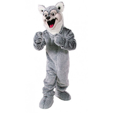HUSKY WOLF DOG MASCOT COSTUME 512