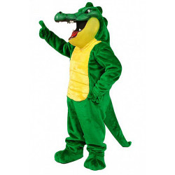 Crunch Gator Alligator Mascot Costume 424