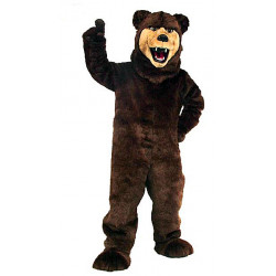 Grizzly Bear Mascot Costume 606 