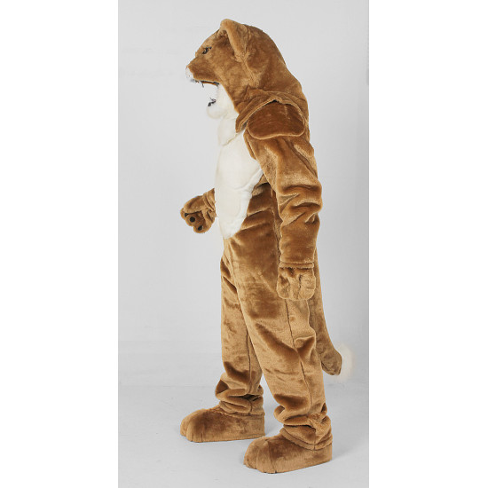 Power Real Cat Cougar Mascot Costume 701M