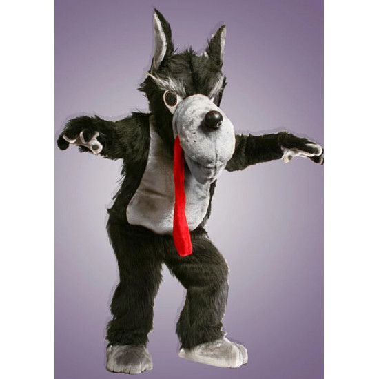 Wolf Mascot Costume 18