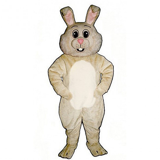 Tan Fat Bunny Mascot Costume 1112T-Z 