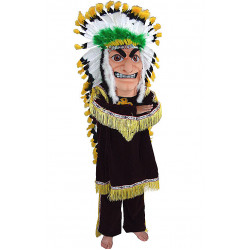 Native American Indian Chief Mascot Costume 44229-U Native American Indian Chief Mascot Costume 44229-U