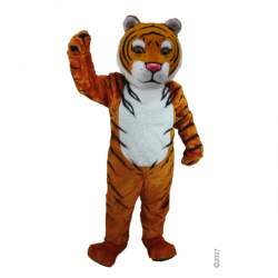 Bengal Tiger Mascot Costume T0008