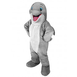 HAPPY DOLPHIN MASCOT COSTUME 47319 HAPPY DOLPHIN MASCOT COSTUME 47319