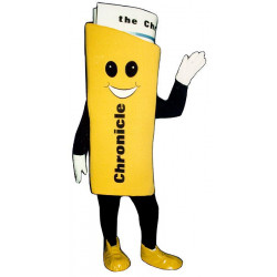 Good News Newspaper (Bodysuit not included) Mascot Costume FC02-Z 