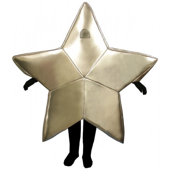 Silver Star (Bodysuit not included) Mascot Costume FC108-Z