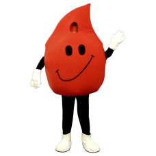 Ketchup Drop Mascot Costume FC135-Z Ketchup Drop Mascot Costume FC135-Z