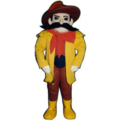 Frontiersman Mascot Costume MM26-Z Frontiersman Mascot Costume MM26-Z