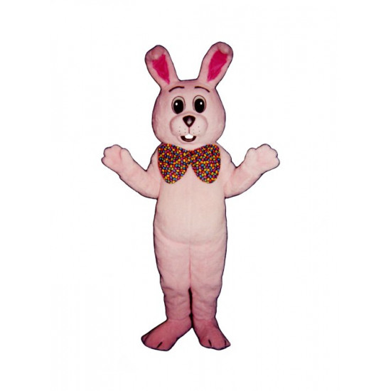 Fat Bunny w/ Tie Mascot Costume 1112PA-Z