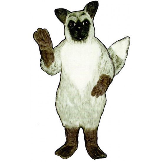 Grey Fox Mascot Costume 1302-Z 