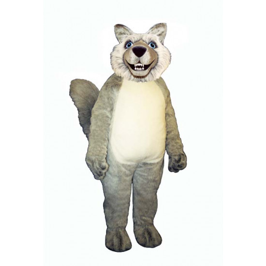 Smiling Wolf Mascot Costume 1340-Z 