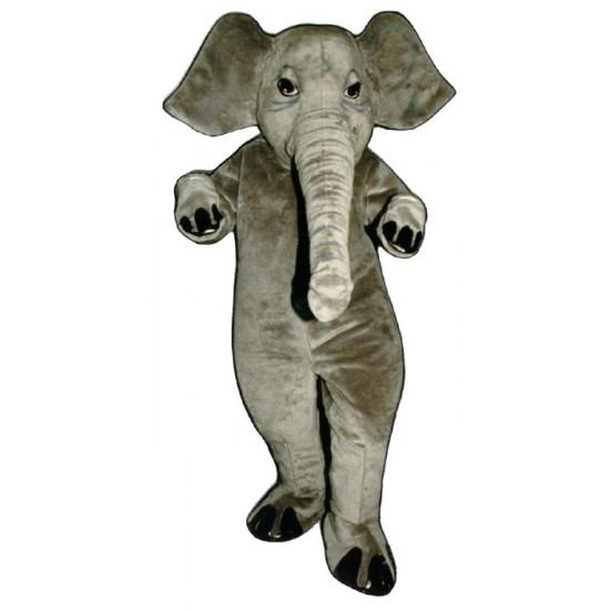 Realistic Elephant Mascot Costume 1608 