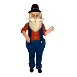 Hillbilly Harold Mascot Costume 17DD-Z Hillbilly Harold Mascot Costume 17DD-Z