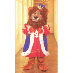 Louie Lion Mascot Costume with Clothes 185C