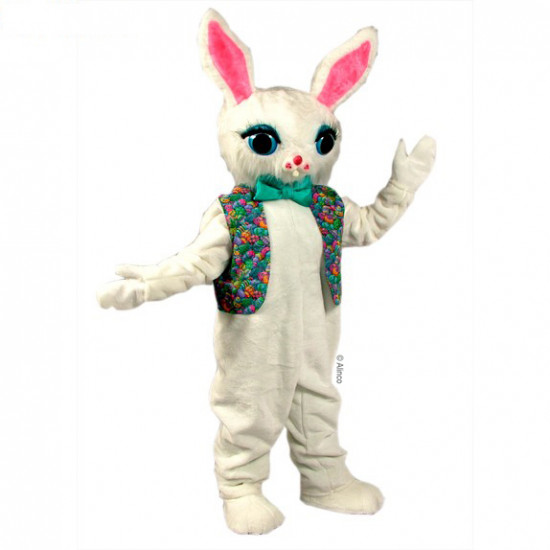 Cotton Bunny Mascot Costume 2