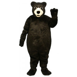 Fat Black Bear Mascot Costume 203F-Z 