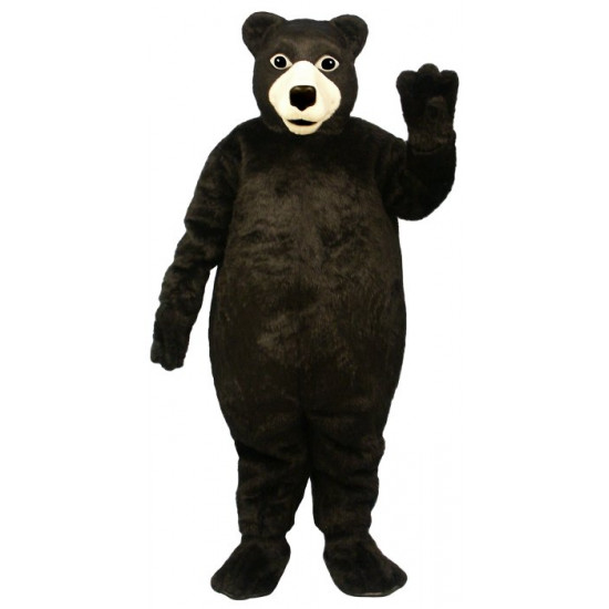 Fat Black Bear Mascot Costume 203F-Z 