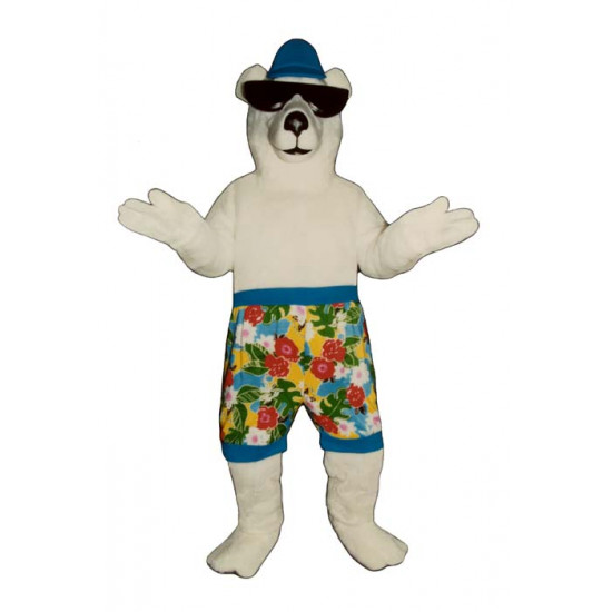 Beach Bear Mascot Costume 231KK-Z 