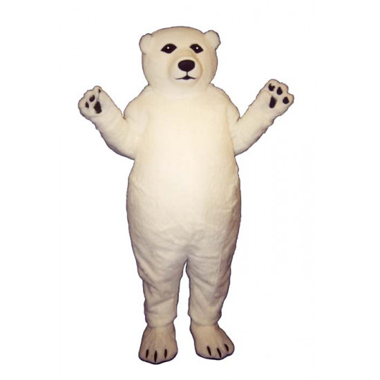 Fatty Polar Bear Mascot Costume 290-Z 