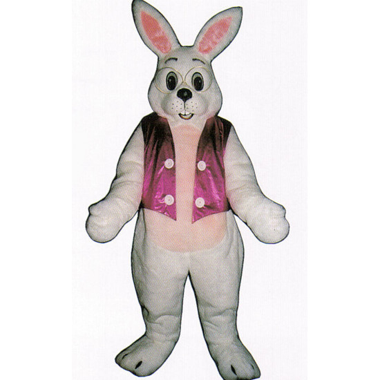 Easter Bunny with Vest Mascot Costume 2910 PA-Z 
