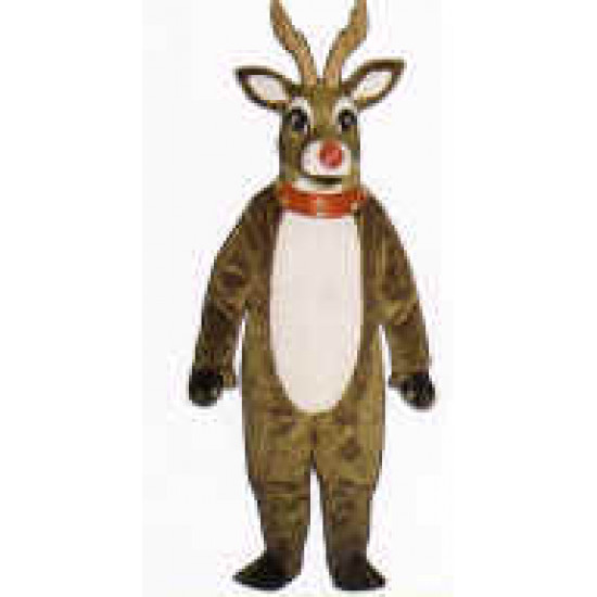 Mistletoe Deer w/Lite Up Nose Mascot Costume 3107A-Z 