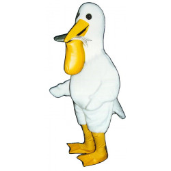 Pelican with Fish Mascot Costume 407F-Z Pelican with Fish Mascot Costume 407F-Z