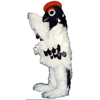 Elegant Snow Bird Mascot Costume 436-Z