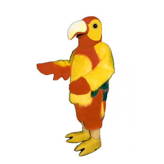 Red Parrot Mascot Costume 444-Z