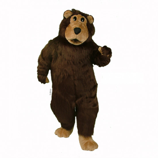 Brown Boris Bear Mascot Costume 448 