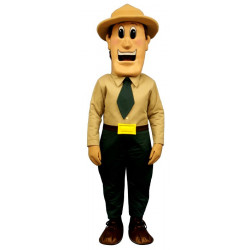 Warden Walt Mascot Costume 51DD-Z Warden Walt Mascot Costume 51DD-Z