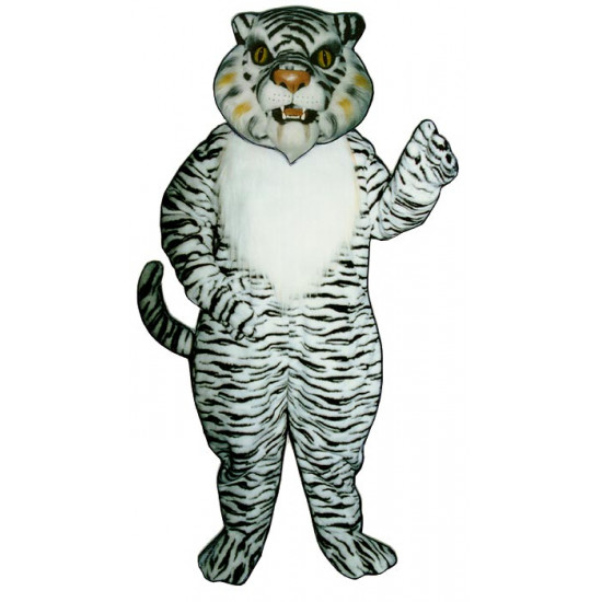White Tiger Mascot Costume 527-Z 