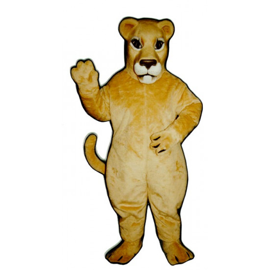 Realistic Lioness Mascot Costume 543-Z 