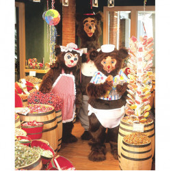 Papa Bear Mascot Costume 59C 