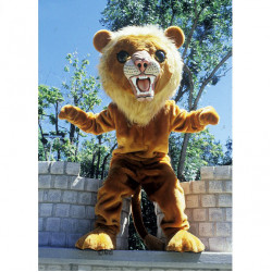 Big Cat Lion Mascot Costume 66  Big Cat Lion Mascot Costume 66