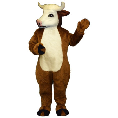 Henry Hereford Cow Mascot Costume 728-Z 