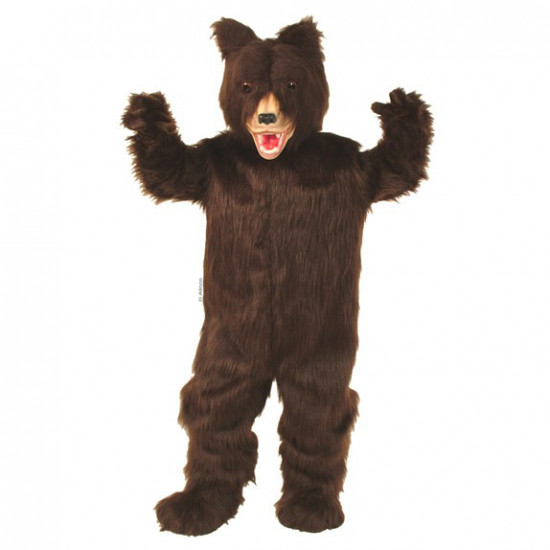 Grizzly Bear Mascot Costume 75 