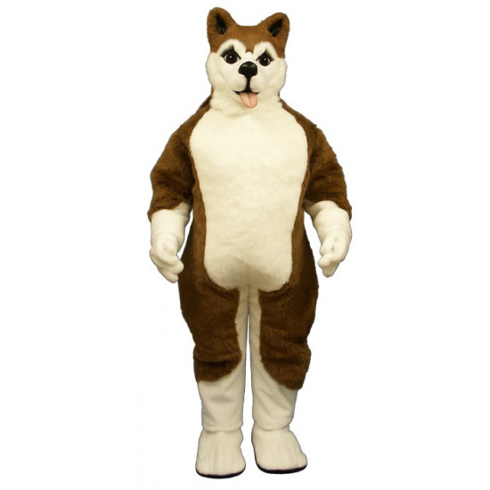 Brown Husky Mascot Costume 815B-Z 