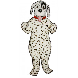 Cute Dalmatian With Collar Mascot Costume 847A-Z Cute Dalmatian With Collar Mascot Costume 847A-Z