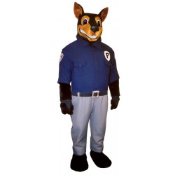 Officer Doberman Dog Mascot Costume 867DD-Z Officer Doberman Dog Mascot Costume 867DD-Z