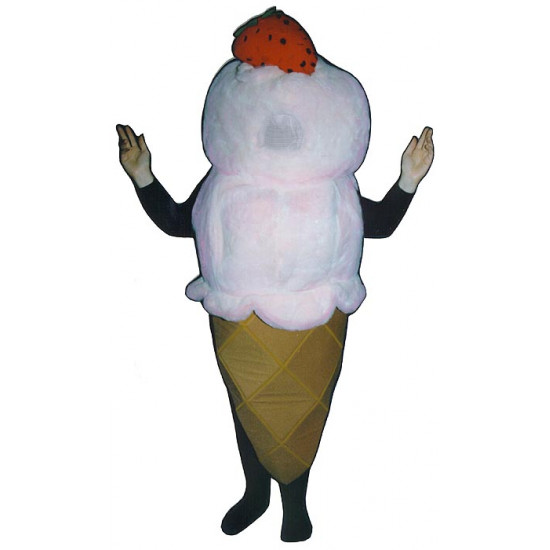 Ice Cream Cone (Bodysuit not included) Mascot Costume FC021-Z 