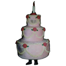 Three Layer Birthday Cake (Bodysuit not included) Mascot Costume FC023-Z Three Layer Birthday Cake (Bodysuit not included) Mascot Costume FC023-Z