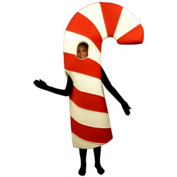 Candy Cane (Bodysuit not included) Mascot Costume FC048F-Z Candy Cane (Bodysuit not included) Mascot Costume FC048F-Z