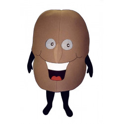 Coffee Bean (Bodysuit not included) Mascot Costume FC060-Z Coffee Bean (Bodysuit not included) Mascot Costume FC060-Z