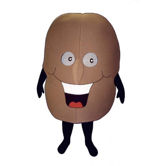 Coffee Bean (Bodysuit not included) Mascot Costume FC060-Z 