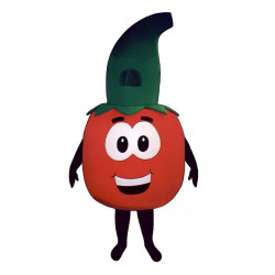 Tomato w/Stem (Bodysuit not included) Mascot Costume FC079-Z Tomato w/Stem (Bodysuit not included) Mascot Costume FC079-Z