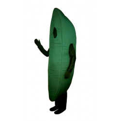 Green Bean (Bodysuit not included) Mascot Costume FC096-Z Green Bean (Bodysuit not included) Mascot Costume FC096-Z