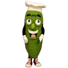 Pickled Chef (Bodysuit not included) Mascot Costume FC116-Z Pickled Chef (Bodysuit not included) Mascot Costume FC116-Z